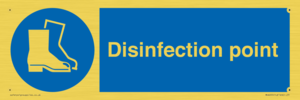 Disinfection point